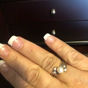 SS Cultured Pearl Ring - Vantel Pearls